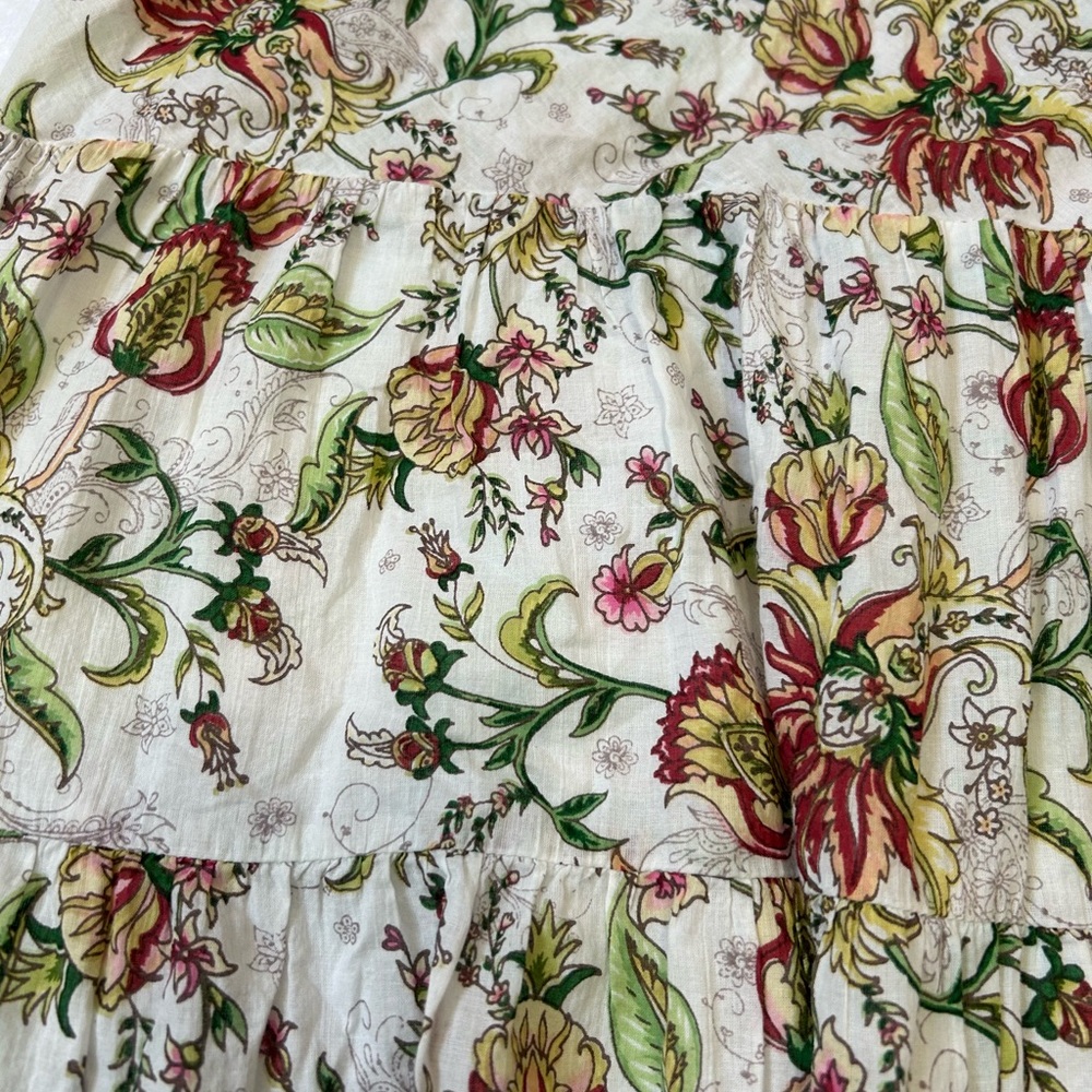 Soft Surroundings Floral Tiered Dress - Picture 5 of 10